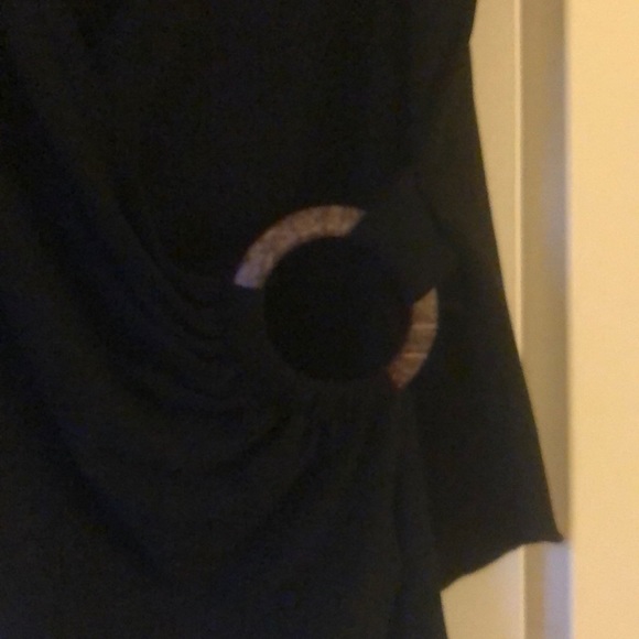 Like-New Asymmetrical one LS & Spaghetti strap top - Picture 2 of 5